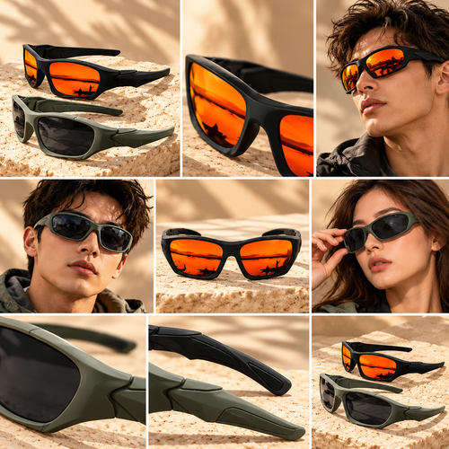 Tactical Windproof Outdoor Sport Sunglasses